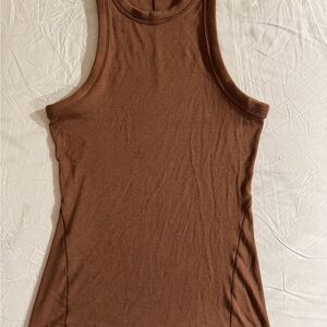 lululemon athletica Brown Tank Top